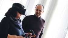 Testen der VR-Brille