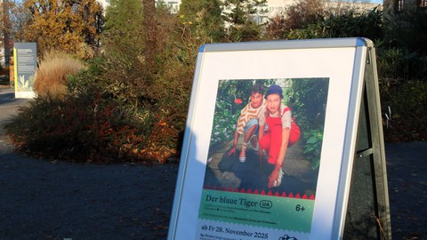 Werbeplakat für Theaterstück