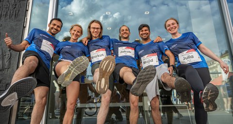 Ein Teil des Teams vom Graduiertenkolleg