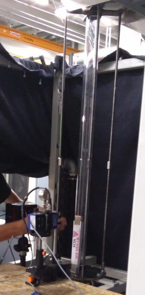 Aufbau des Experiments