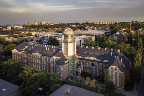 Luftaufnahme TUD Campus
