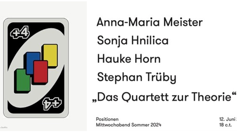 Teaser: Das Quartett zur Theorie am 12. Juni 2024, TU Darmstadt