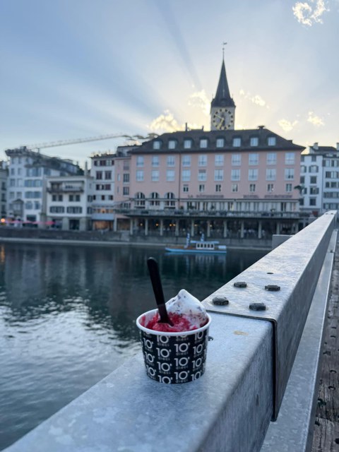Ausklang an der Limmat
