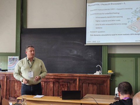 Dirk Weiß auf der CESBP 2025, in Budapest