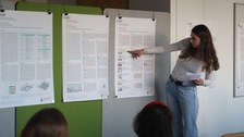 Einblicke in die Poster Session Gesunder Campus