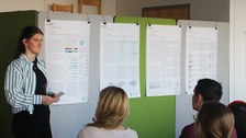 Einblicke in die Poster Session Gesunder Campus