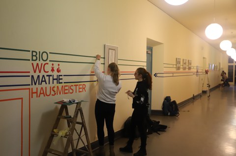 "Tape Art 3" - in the making