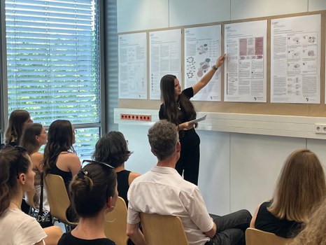 Impressionen von der Poster Session 2023