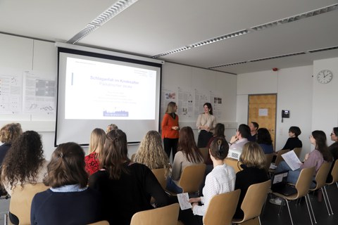 Impressionen von der Poster Session am 29.02.2024