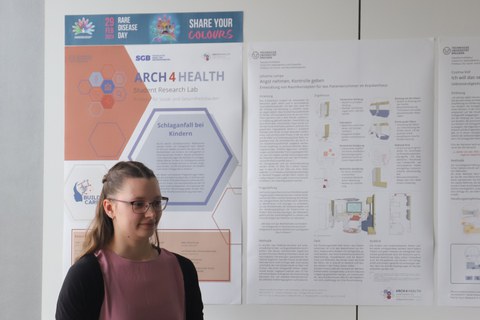 Impressionen von der Poster Session am 29.02.2024