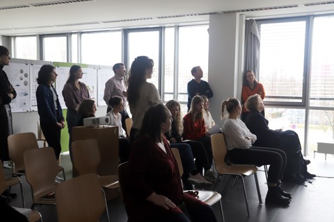 Impressionen von der Poster Session am 29.02.2024