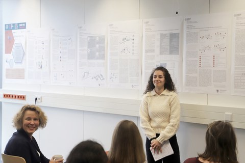 Impressionen von der Poster Session am 29.02.2024