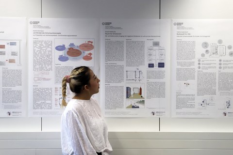 Impressionen von der Poster Session am 29.02.2024