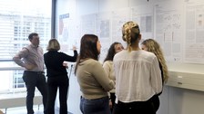 Impressionen von der Poster Session am 29.02.2024