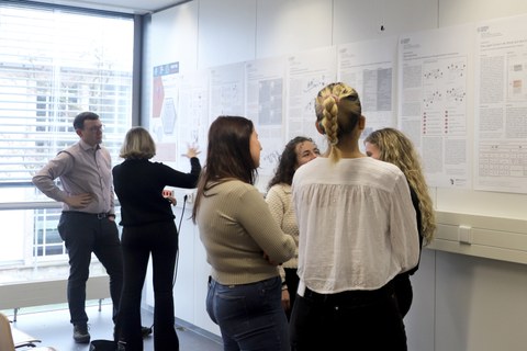 Impressionen von der Poster Session am 29.02.2024