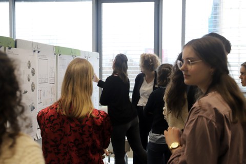 Impressionen von der Poster Session am 29.02.2024