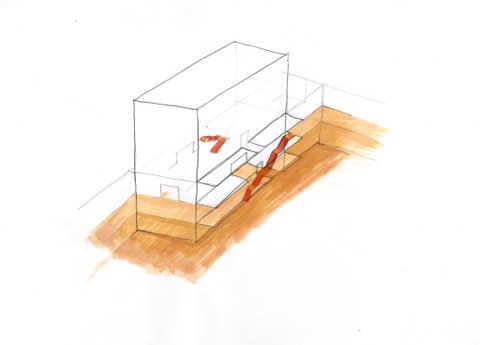 Tran van Quang: SLUB Haupttreppe