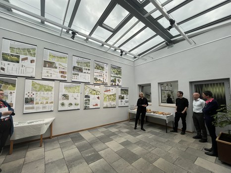 Ausstellungseröffnung bot. Garten Chemnitz