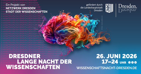 Banner Ankündigung lange Nacht der Wissenschaften