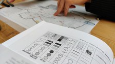 Plan wird erklärt