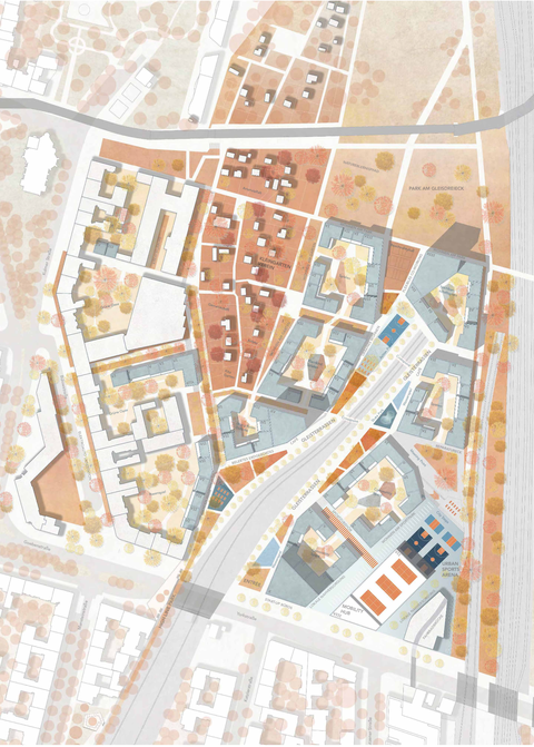 Lageplan.    
