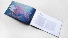 Foto von Buchseite mit Text und Luftbild