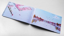 Foto von Buchseite mit Entwurfsbeitrag