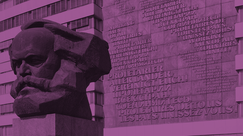 Karl Marx Denkmal Chemnitz