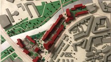 Modellfoto Stadt