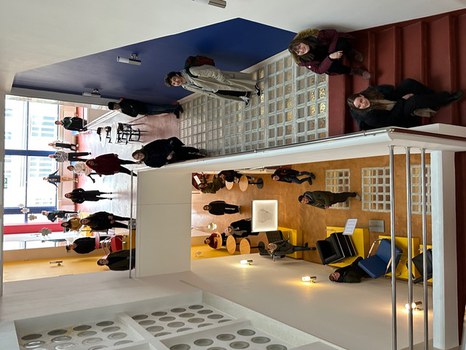 innenraumaufnahme aus einem Museum 