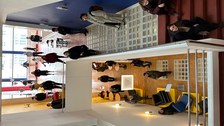 innenraumaufnahme aus einem Museum 