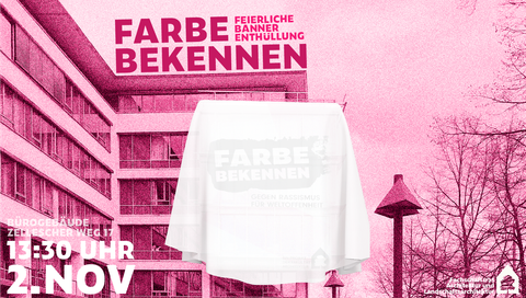 Ankündigung Feierlicher Enthüllung Banner