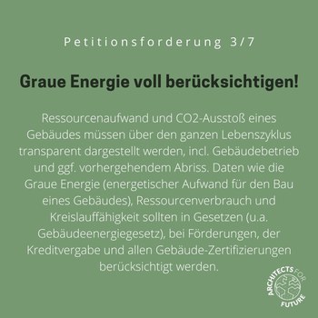Sharepic zur Petition von A4F, inhalt siehe auch Text