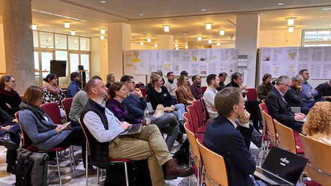 Publikum am Status-Quo-Workshop