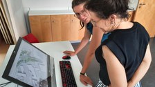 Mitglieder des Referats Digitale Stadt am Beteiligungstool "U-Code"