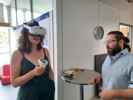 VR-Brille ausprobieren