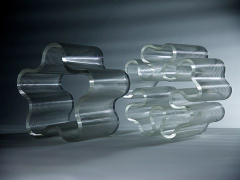 3D printed glass