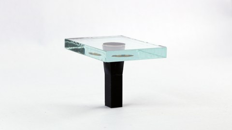 Glass and 3D Printed Polymer