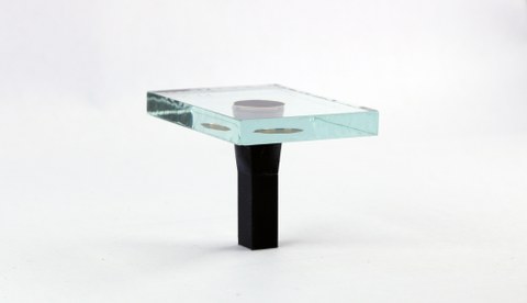 Glass and 3D Printed Polymer