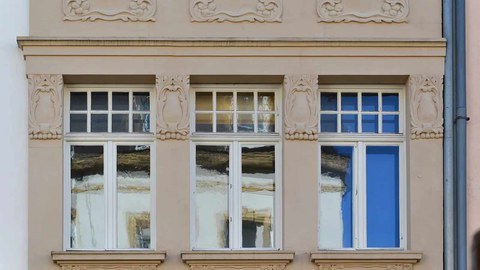 Historische Fassadenansicht