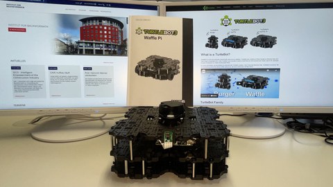 Roboterplattform "TurtleBot" der 3. Generation, Typ "Waffle"