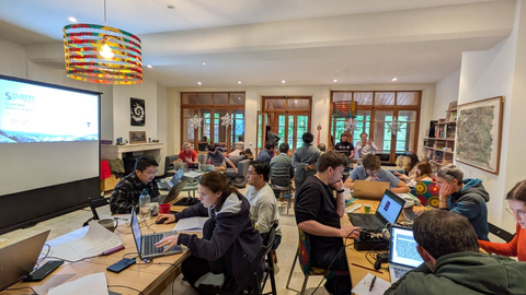 Arbeitsraum beim SPAM Workshop 2024