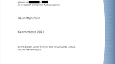 Auszeichnung Sarah Müller