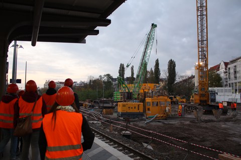 Baustelle Ostkreuz