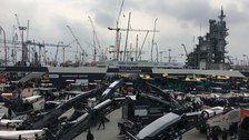 Liebherr Messestand bauma 2019