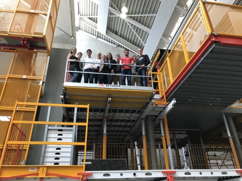 Gruppenbild Exkursionsteilnehmer