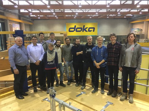 Gruppenbild Doka Exkursion