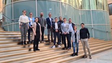 Gruppenbild der Mitglieder des IBB im Bundestag.