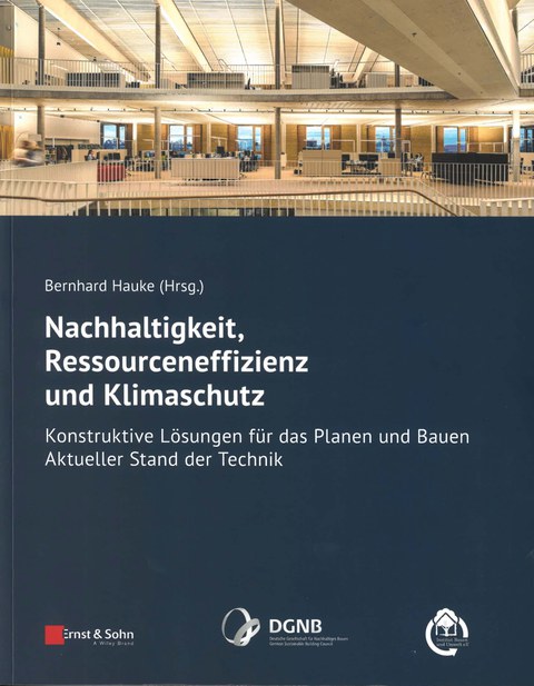 Deckblatt des Buches "Nachhaltigkeit, Ressourceneffizenz und Klimaschutz"