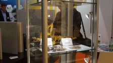 C³ Messestand BAU2019 Vitrine Abbruch
